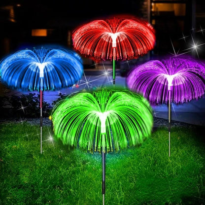 🎄Lampes solaires changeantes en forme de méduse pour jardin Chikalabs