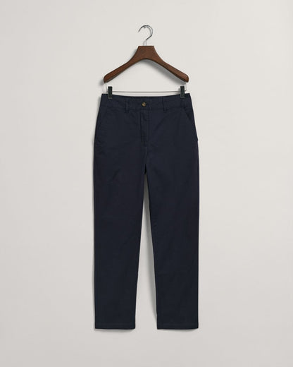 Chino slim pour femme - BLEU SOIR 