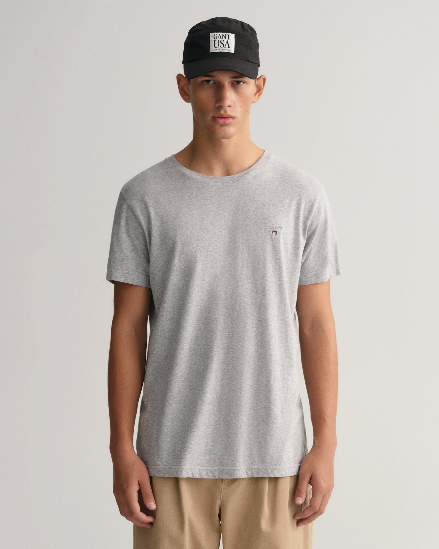 T-shirt original pour homme - GRIS CLAIR MELANGÉ 