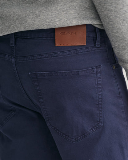 Jean Desert coupe classique pour homme - MARINE 