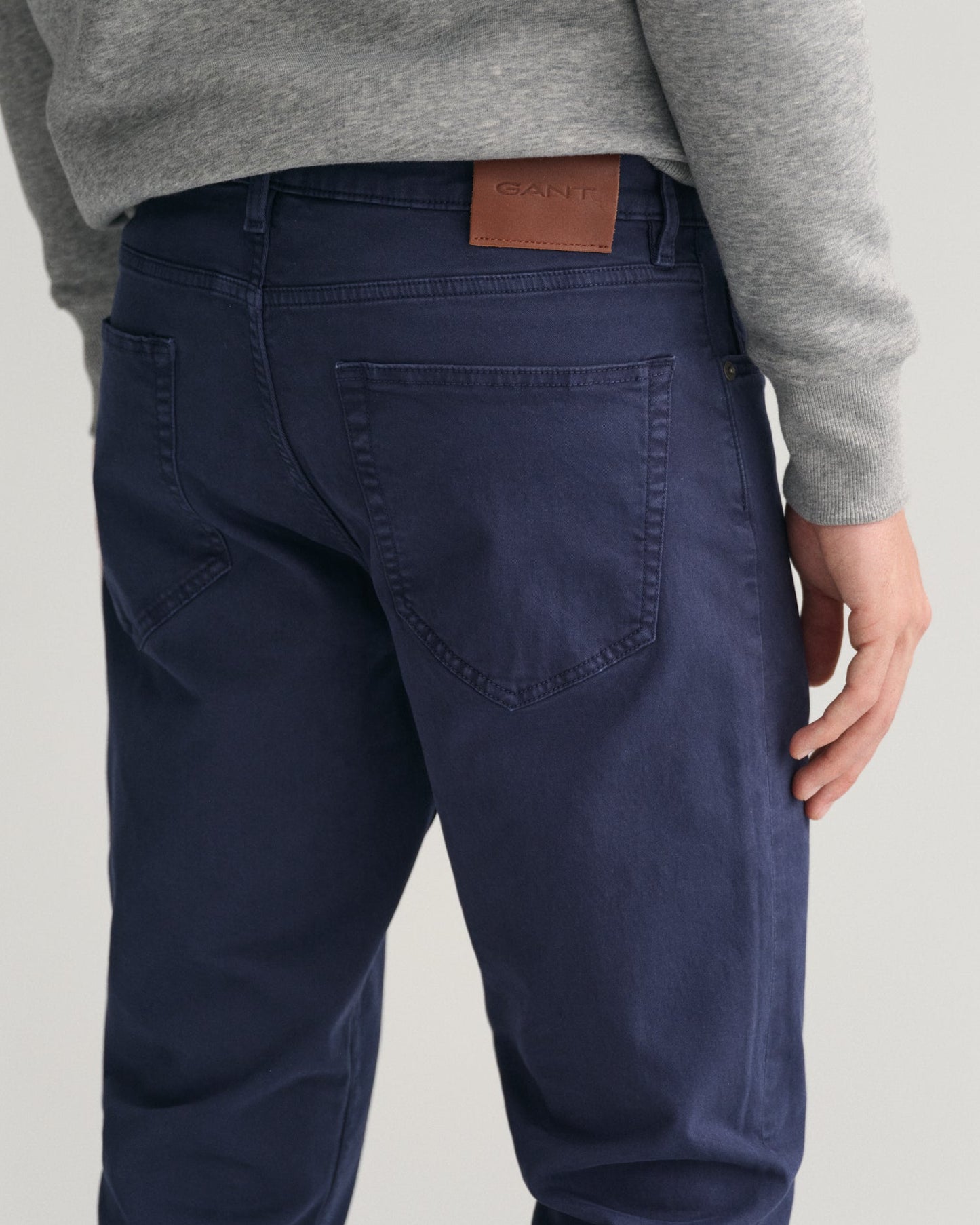 Jean Desert coupe classique pour homme - MARINE 