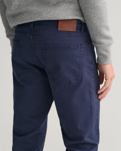 Jean Desert coupe classique pour homme - MARINE 