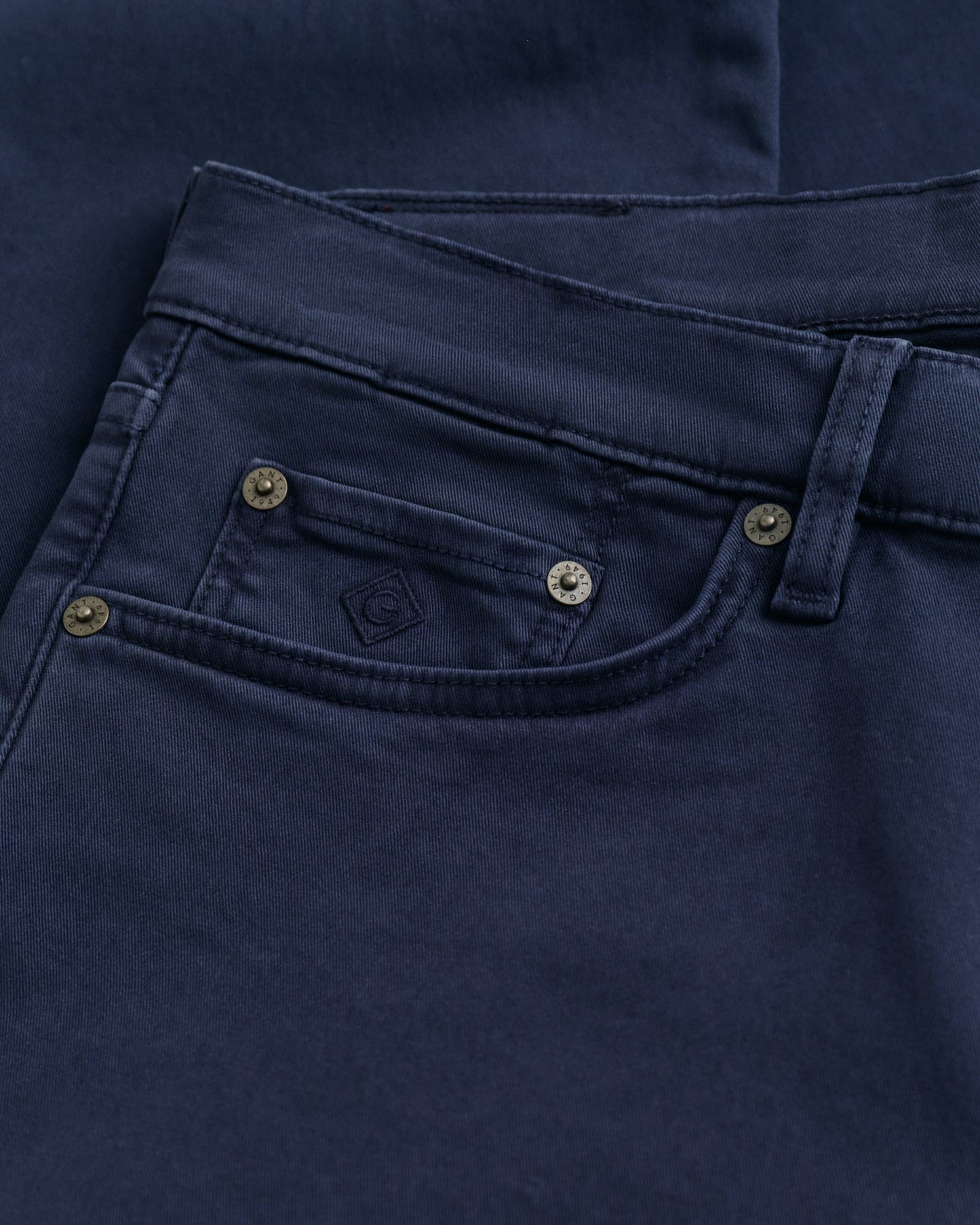 Jean Desert coupe classique pour homme - MARINE 