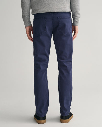 Jean Desert coupe classique pour homme - MARINE 