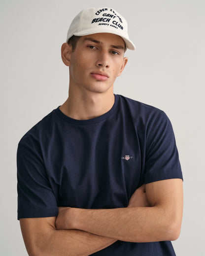 T-shirt coupe standard pour homme - BLEU SOIR 