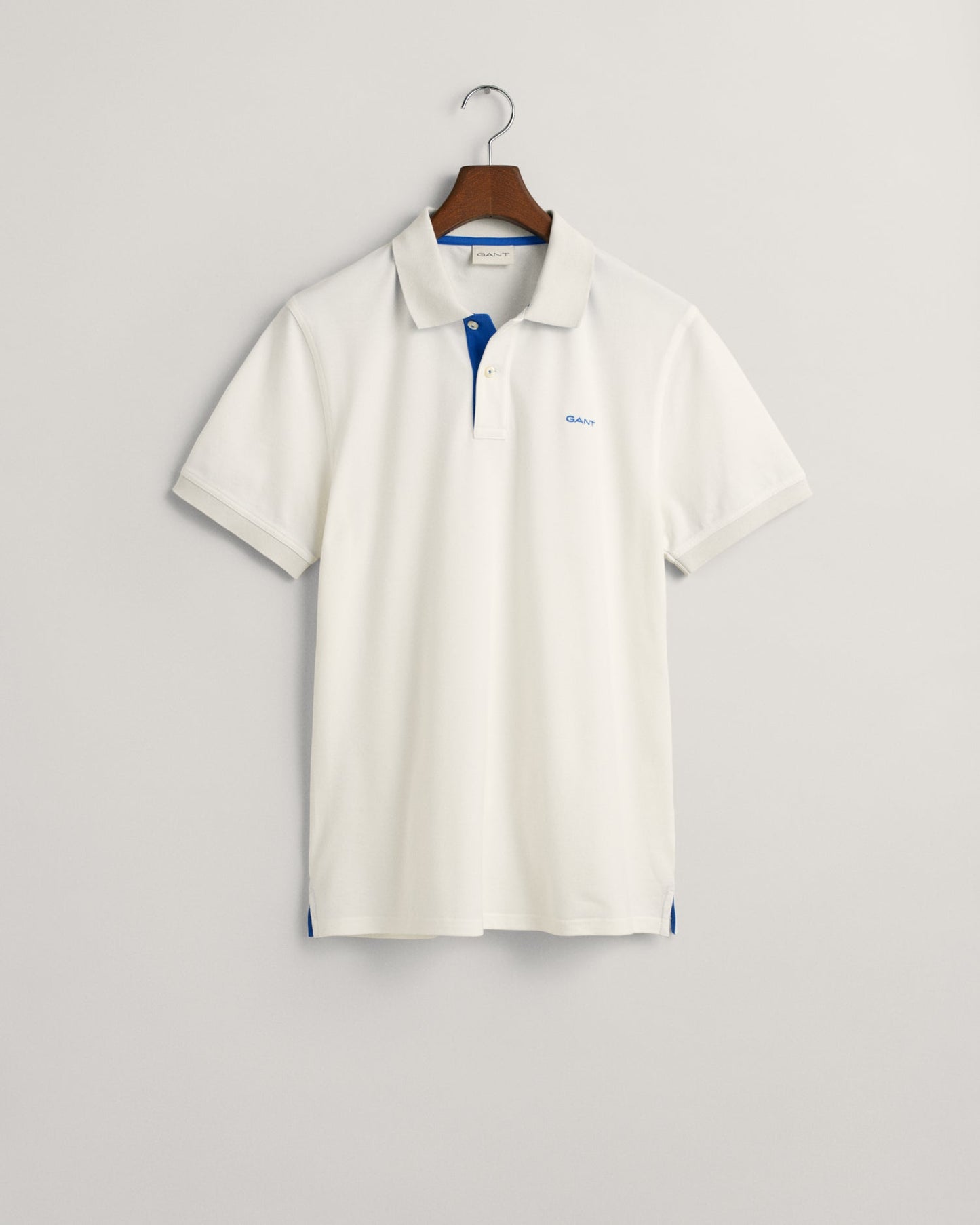 Polo Homme Piqué Contrasté - EGGSHELL 