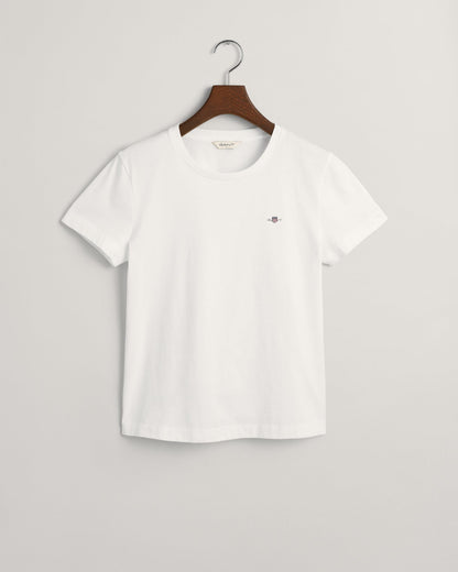Women's Shield T-Shirt - WHITE