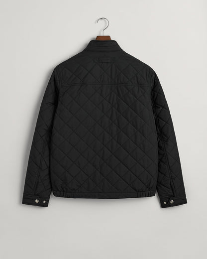 Coupe-vent matelassé pour homme - NOIR 