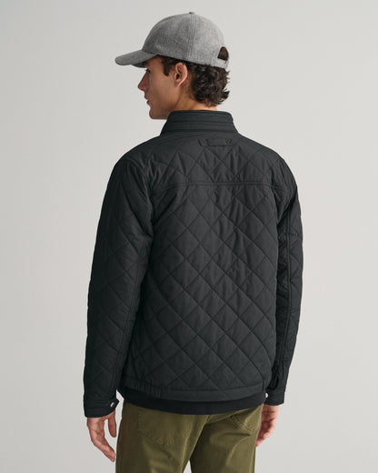 Coupe-vent matelassé pour homme - NOIR 