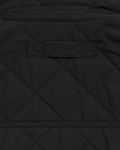 Gilet coupe-vent matelassé pour homme - NOIR 
