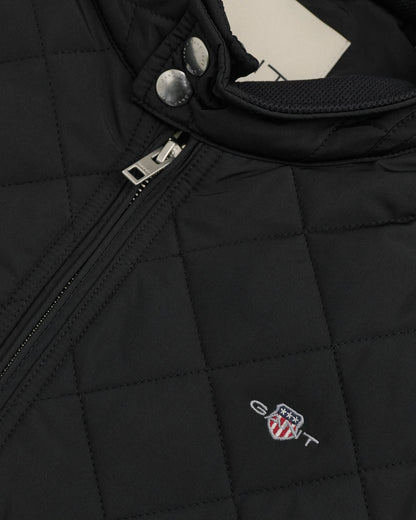 Gilet coupe-vent matelassé pour homme - NOIR 
