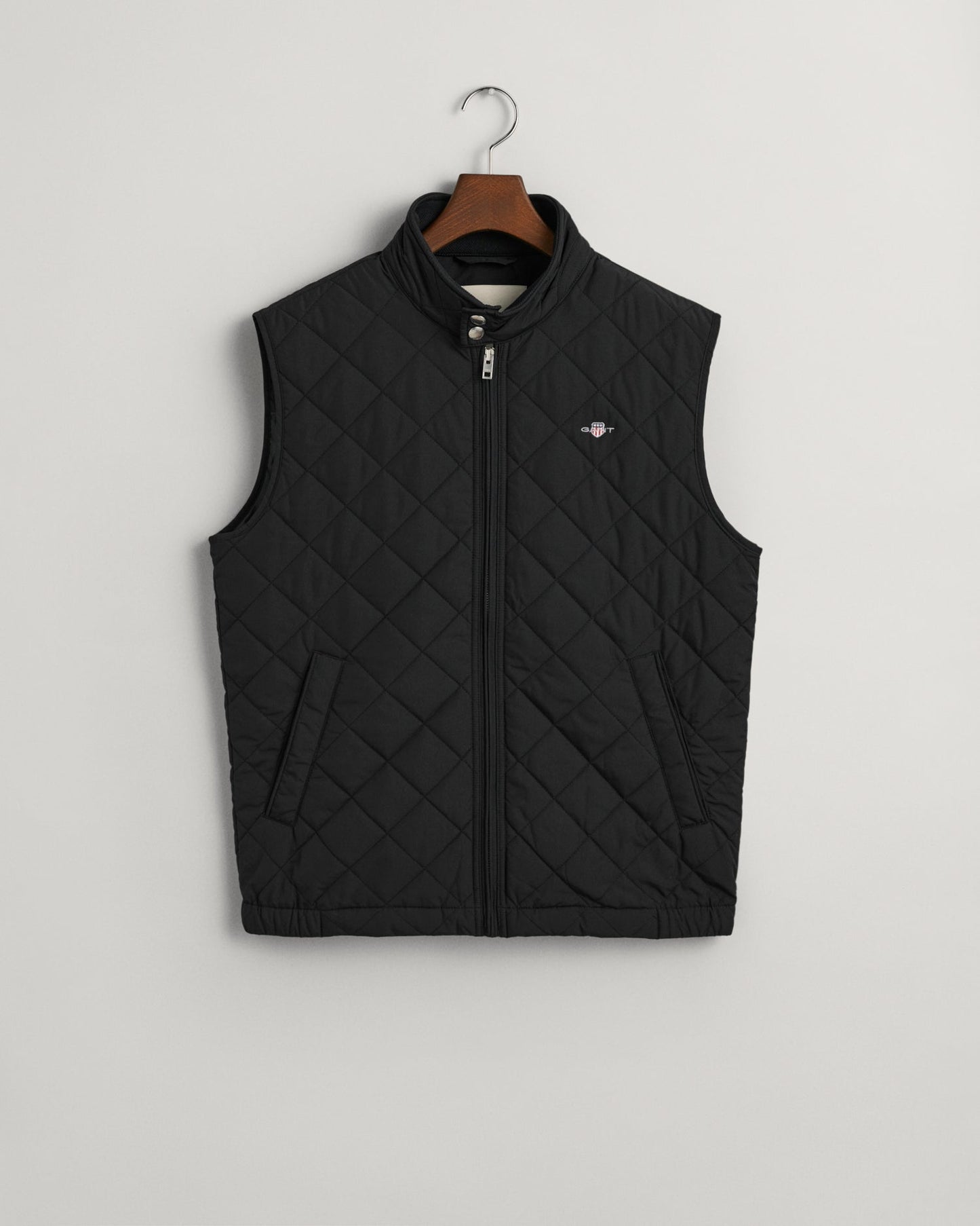 Gilet coupe-vent matelassé pour homme - NOIR 