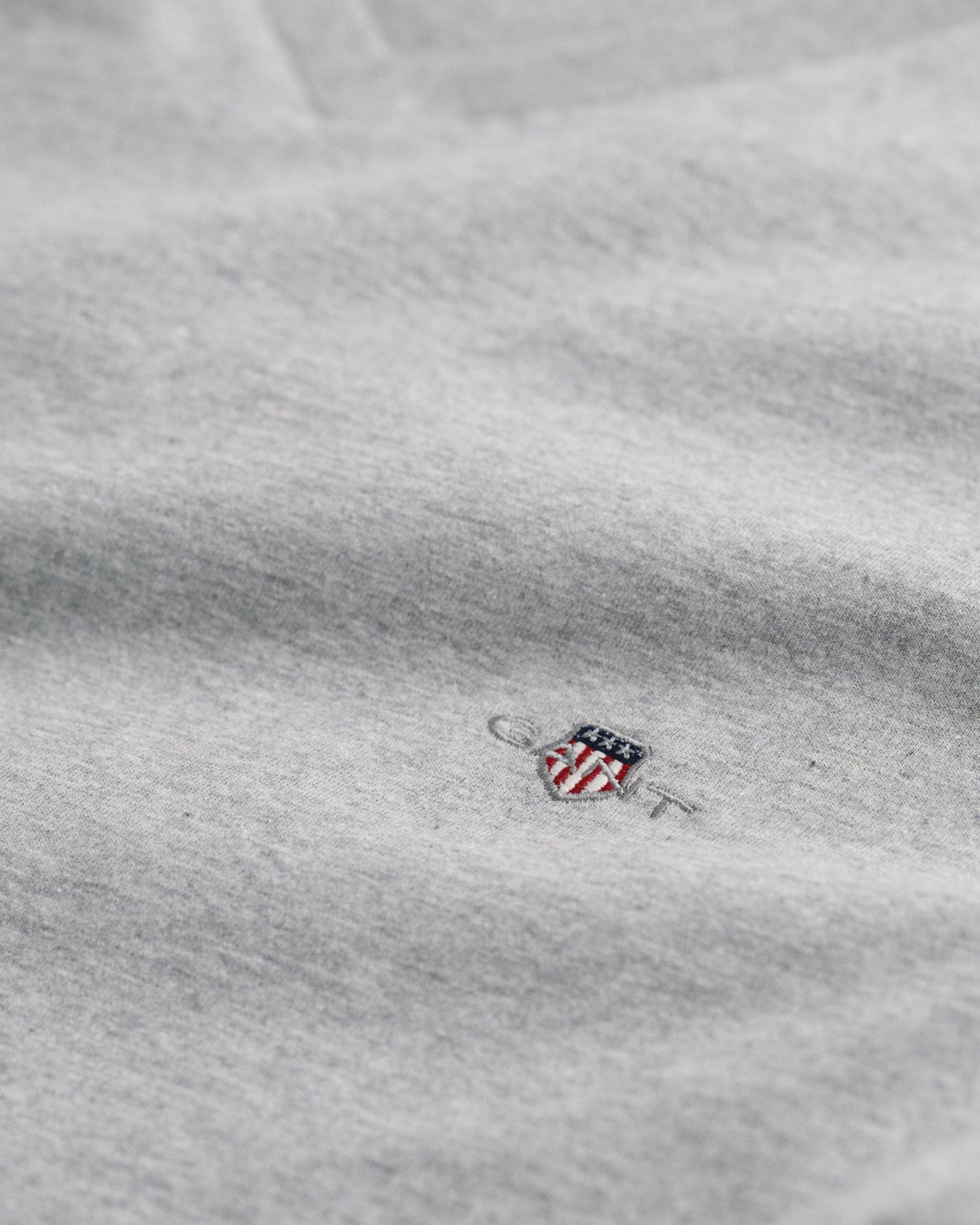 T-shirt slim col V pour homme - Gris chiné 