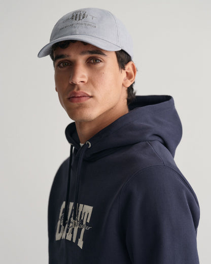 Sweat à capuche Arch Script pour homme - BLEU SOIR 