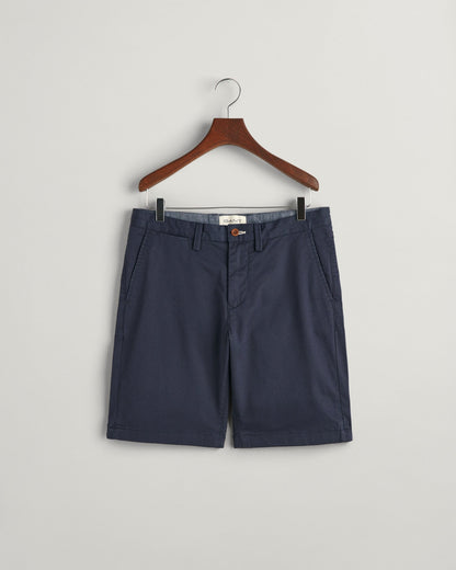 Men's Slim Fit Twill Shorts - MARINE