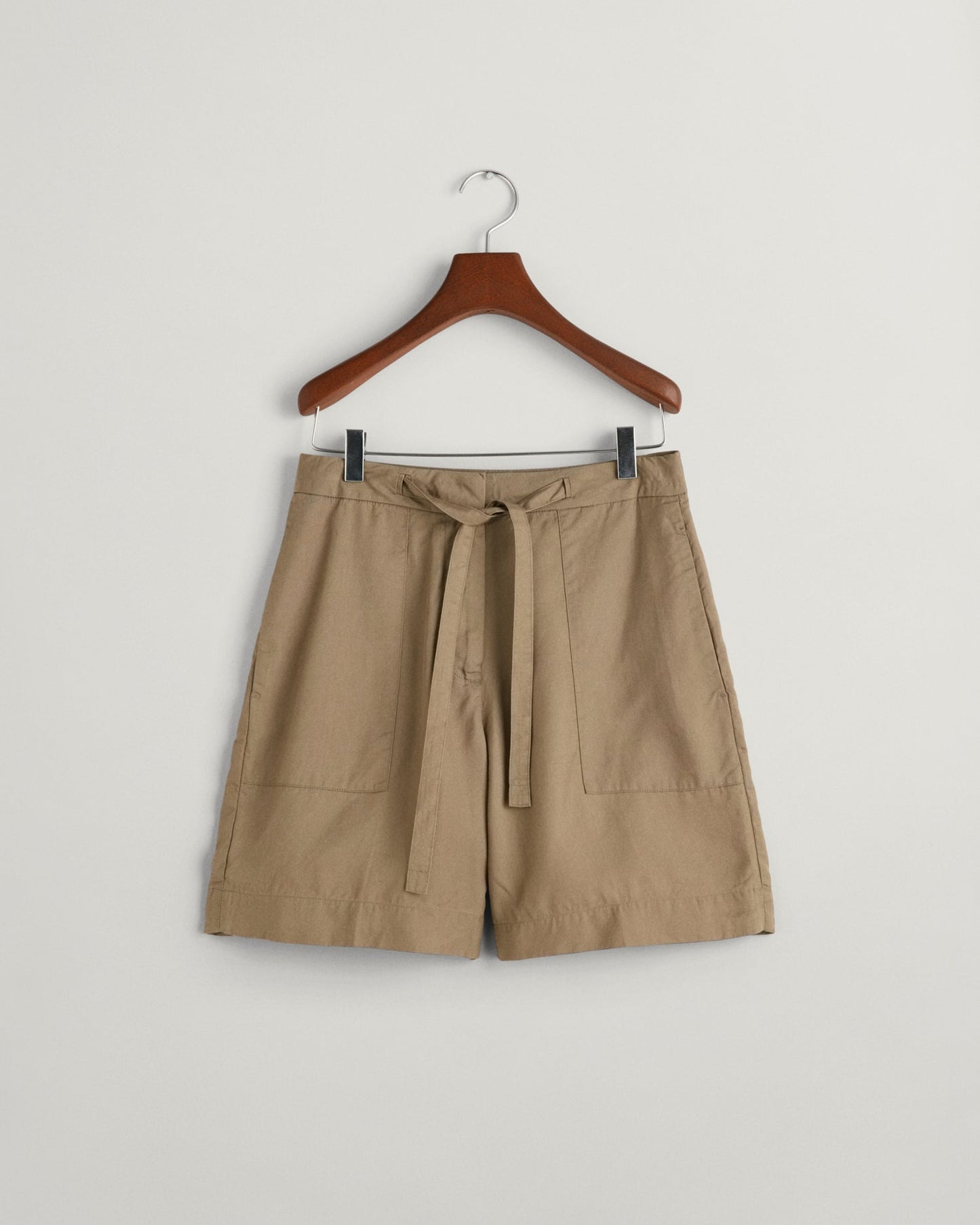 Short décontracté à taille nouée pour femme - ARGILE SÉCHÉE 