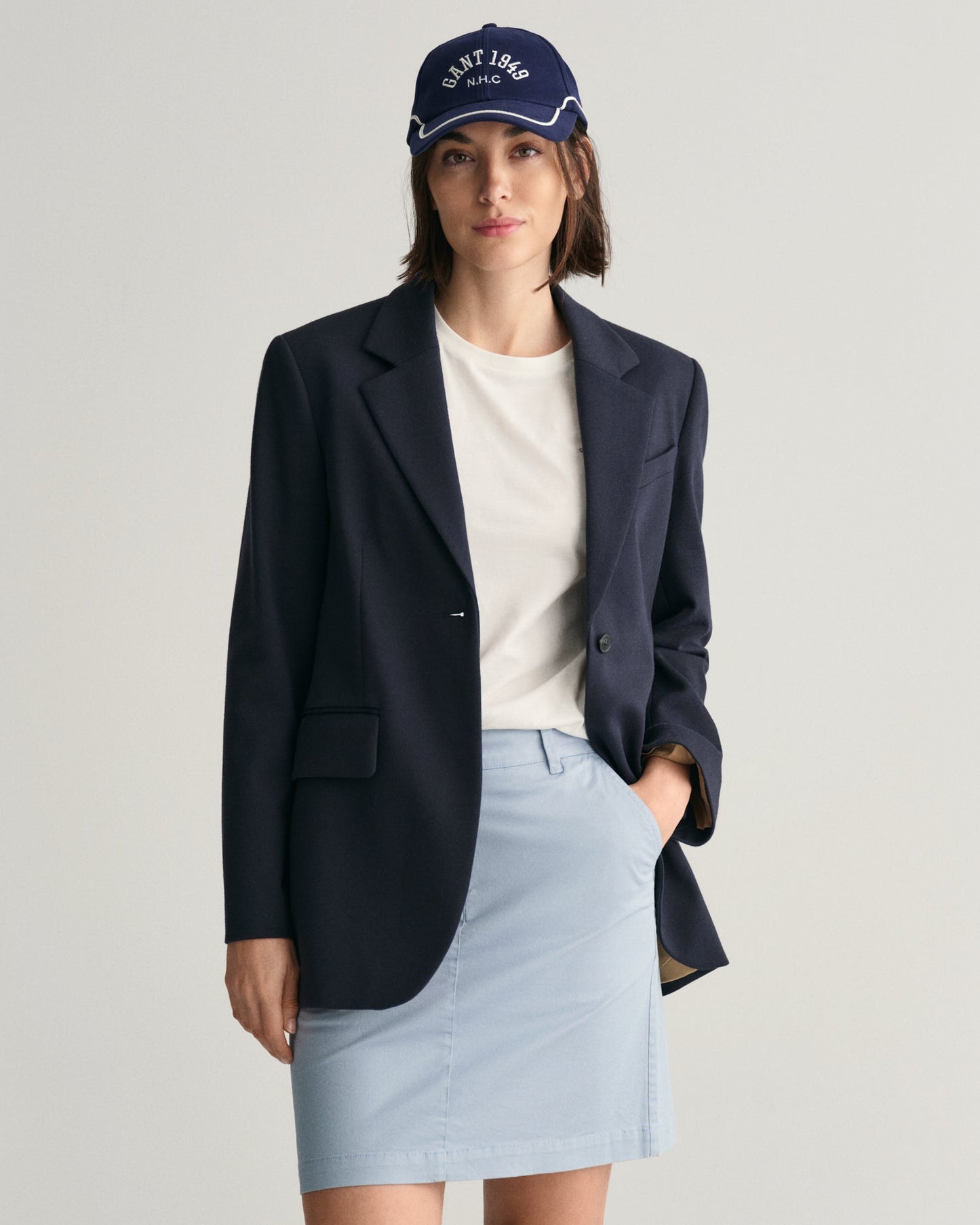 Casquette en lin pour femme - SABLE SEC 