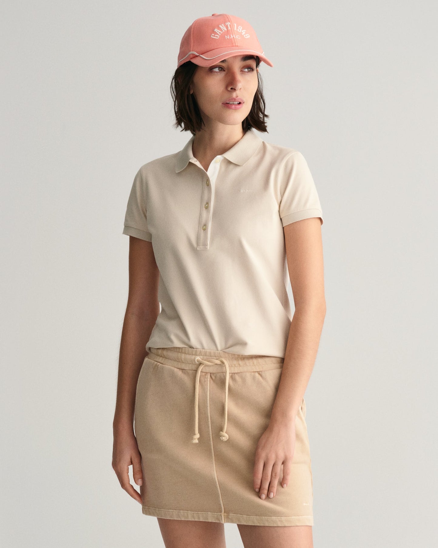 Casquette en lin pour femme - SABLE SEC 