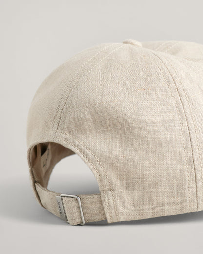 Casquette en lin pour femme - SABLE SEC 