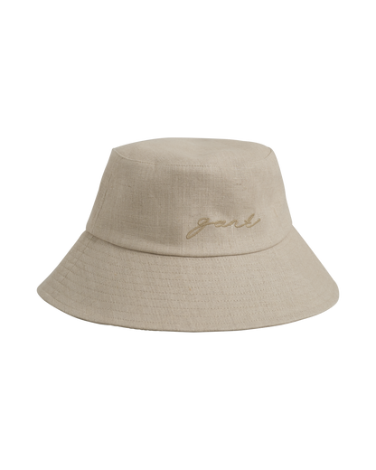 Casquette en lin pour femme - SABLE SEC 
