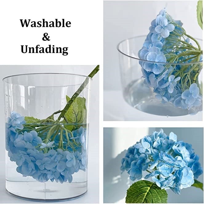 💥Chikalabs Outdoor Garden Decor Artificial Hydrangea Flowers💐