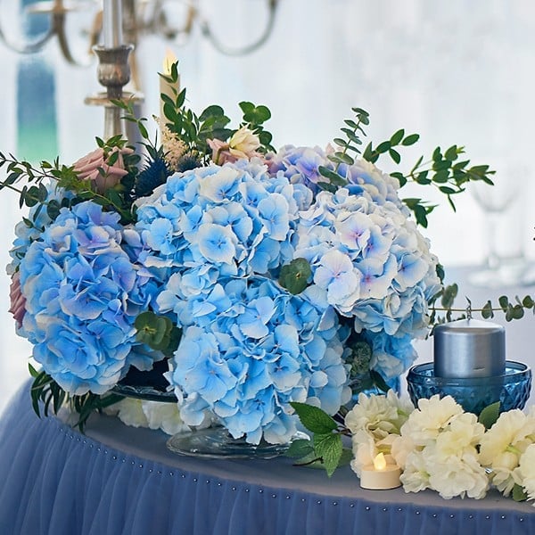 💥Chikalabs Outdoor Garden Decor Artificial Hydrangea Flowers💐