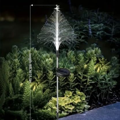 🎄Chikalabs 7 Color Changing Solar Christmas Trees Lights🎄