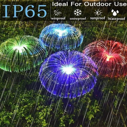 🎄Lampes solaires changeantes en forme de méduse pour jardin Chikalabs