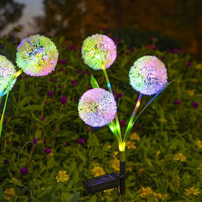 💐Chikalabs Garten Solar Löwenzahn Lichter