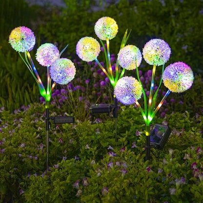 💐Chikalabs Garten Solar Löwenzahn Lichter