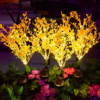 Chikalabs Solar-Blumenlichter für den Garten im Freien
