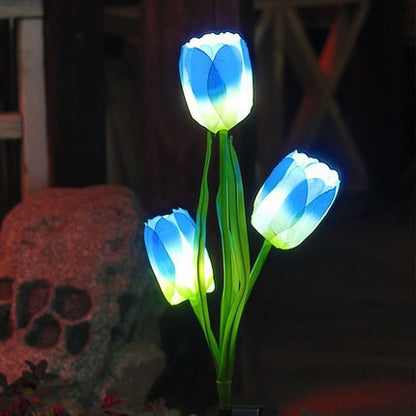 Chikalabs Solar-Blumenlichter für den Garten im Freien