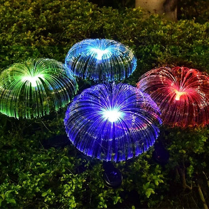 🎄Lampes solaires changeantes en forme de méduse pour jardin Chikalabs