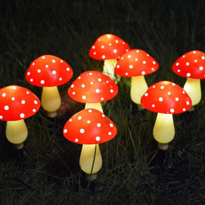 🍄Chikalabs Garden Lampe solaire colorée en forme de champignons