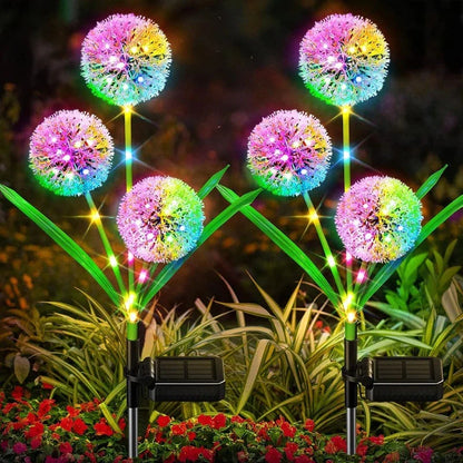 💐Chikalabs Garten Solar Löwenzahn Lichter