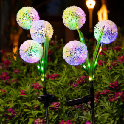 💐Chikalabs Garten Solar Löwenzahn Lichter