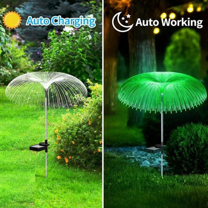 🎄Lampes solaires changeantes en forme de méduse pour jardin Chikalabs