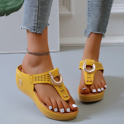 🔥Top1 Best Seller Sandals 2025🔥Women Summer Rome Flip Flops Beach Sandals with Arch Support