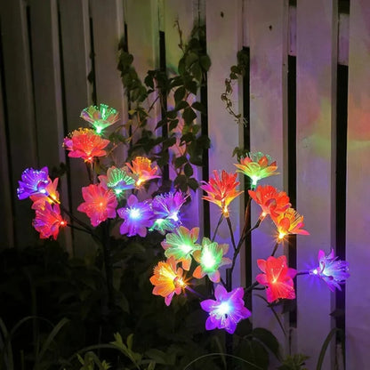 🌺Chikalabs Garden Camellia Solar Flower Lights