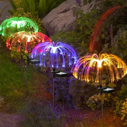 🎄Lampes solaires changeantes en forme de méduse pour jardin Chikalabs
