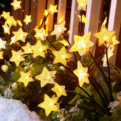 💐Chikalabs Garden Solar-Gartenleuchten, 2 Beleuchtungsmodi
