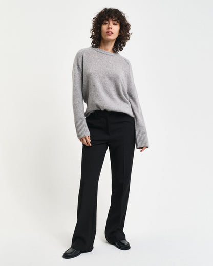Slim Fit Flared Slacks