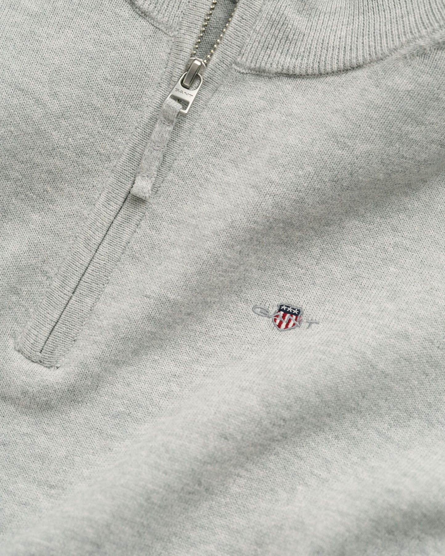 Teens Shield Cotton Half-Zip Sweater