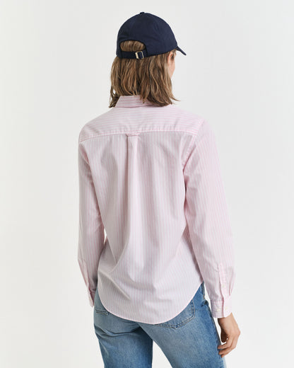 Regular Fit Classic Striped Poplin Shirt