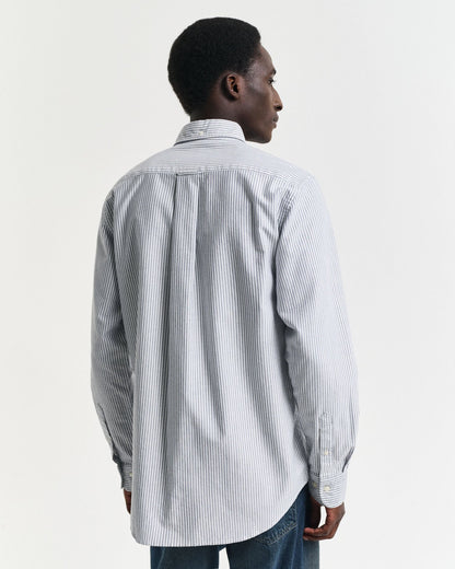 Regular Fit Banker Stripe Classic Oxford Shirt