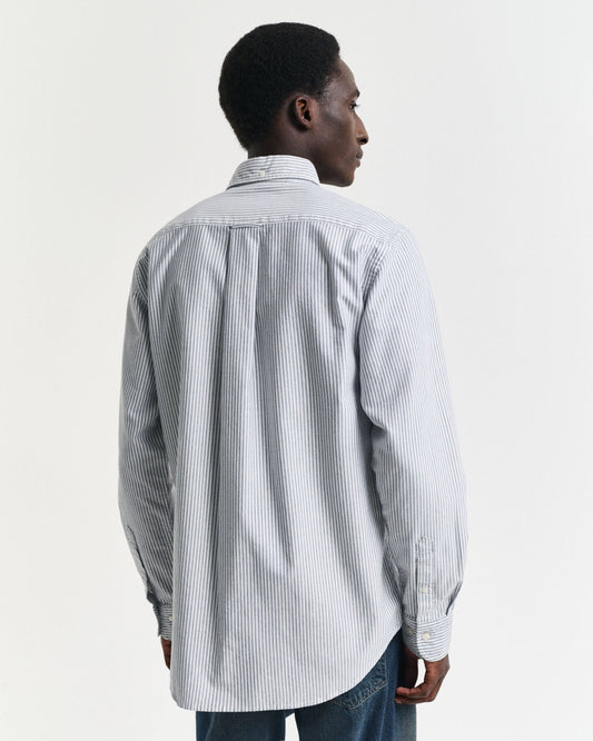Regular Fit Banker Stripe Classic Oxford Shirt