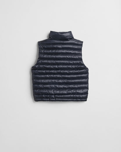 Kids Shiny Lightweight Padded Down Vest