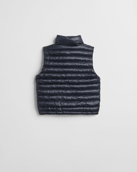 Kids Shiny Lightweight Padded Down Vest