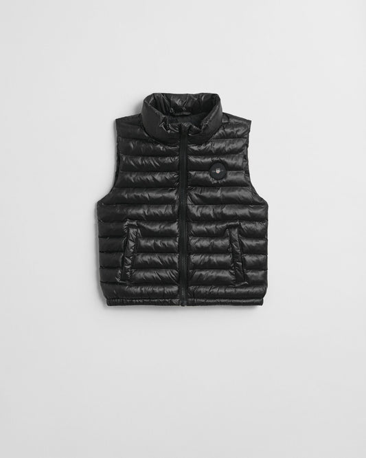 Kids Shiny Lightweight Padded Down Vest