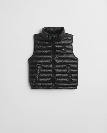 Kids Shiny Lightweight Padded Down Vest